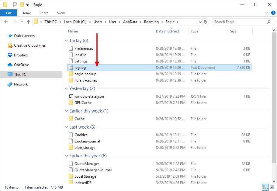 How do I get the error log? - Knowledge Base | Eagle App