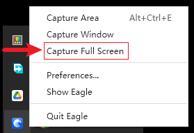 Capturing screenshots - Knowledge Base | Eagle App