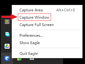 Capturing screenshots - Knowledge Base | Eagle App