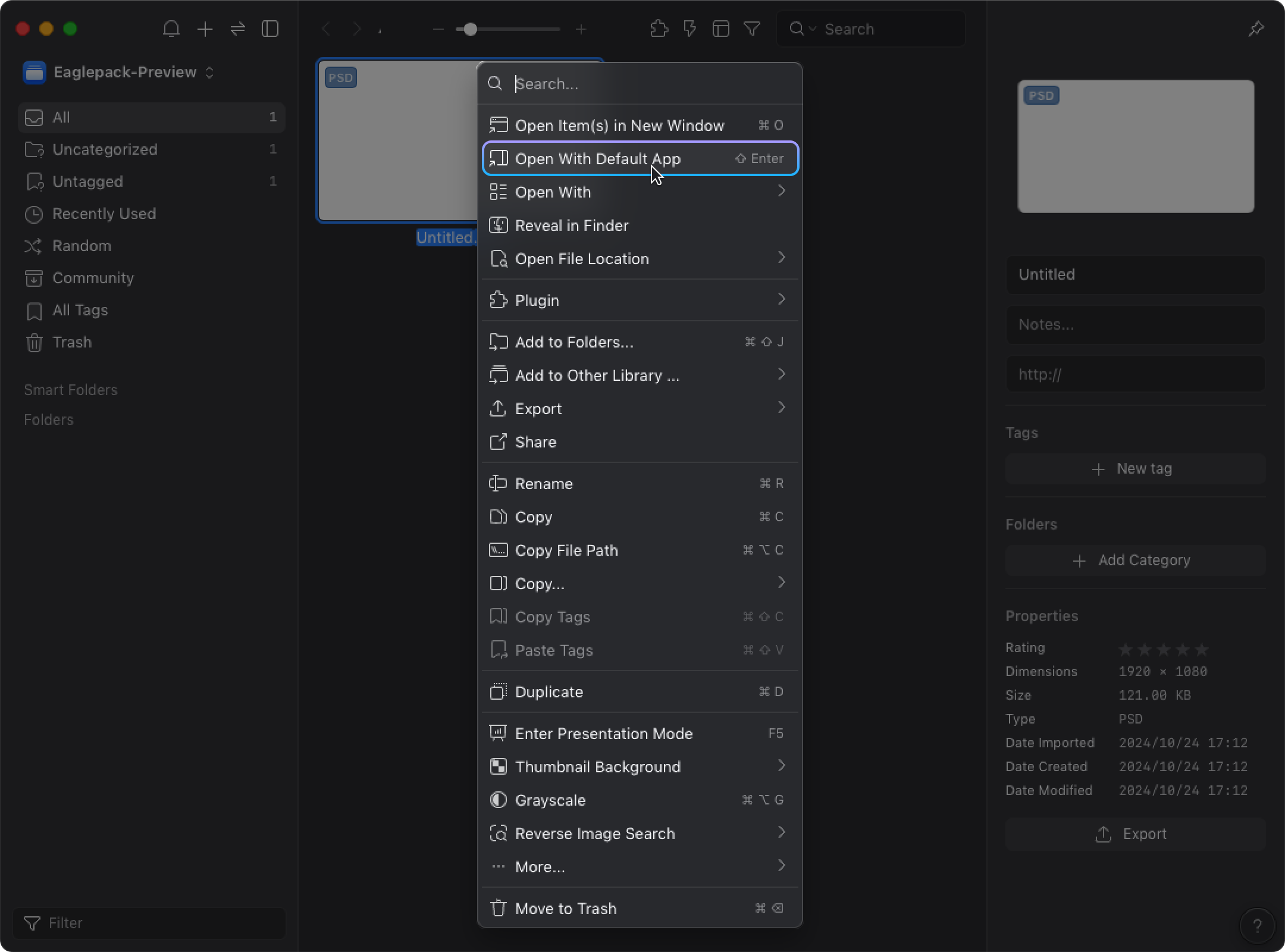 Creating file templates - Knowledge Base | Eagle App